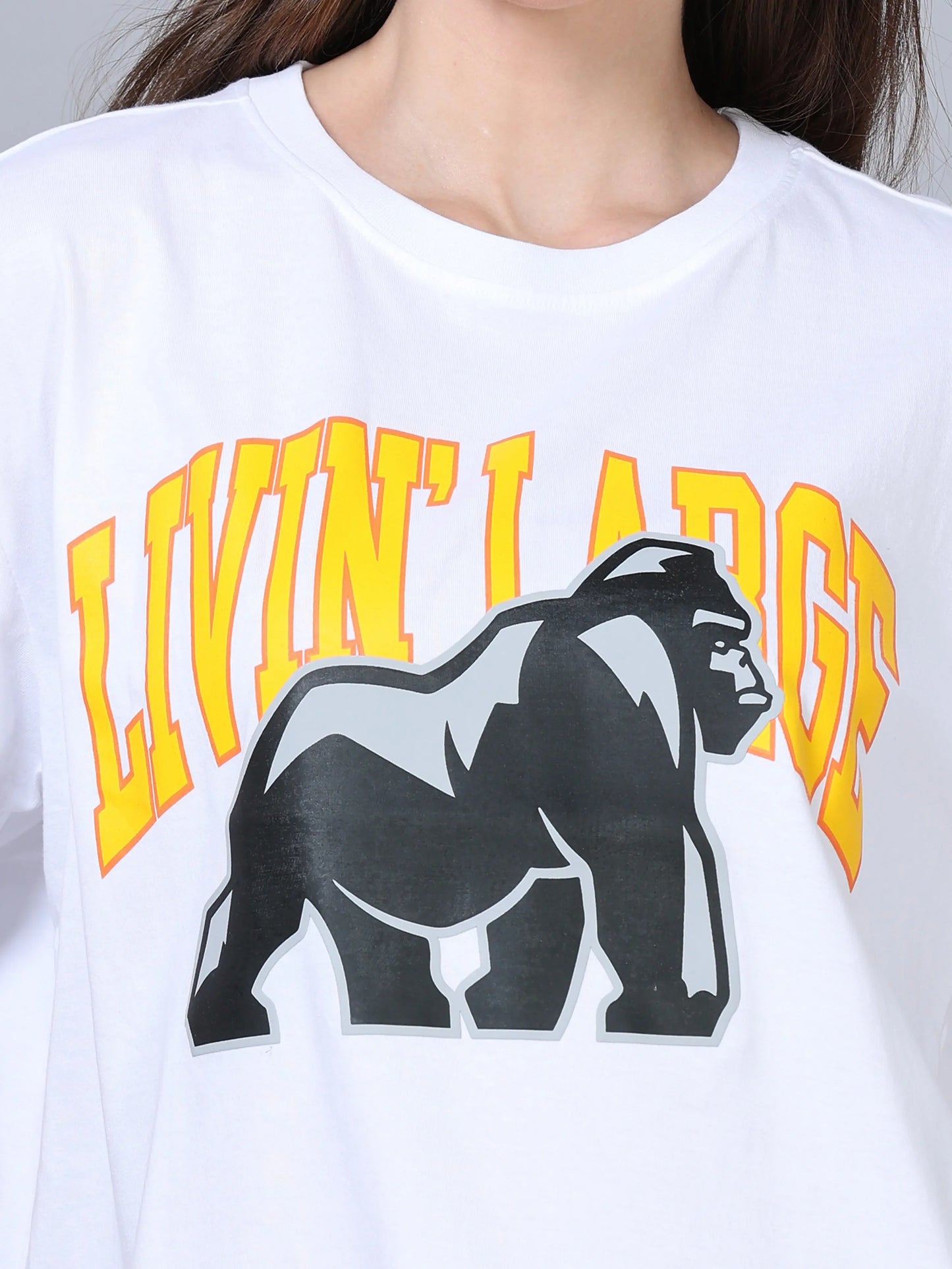 Everyday Statement T-Shirt - Livin' Large