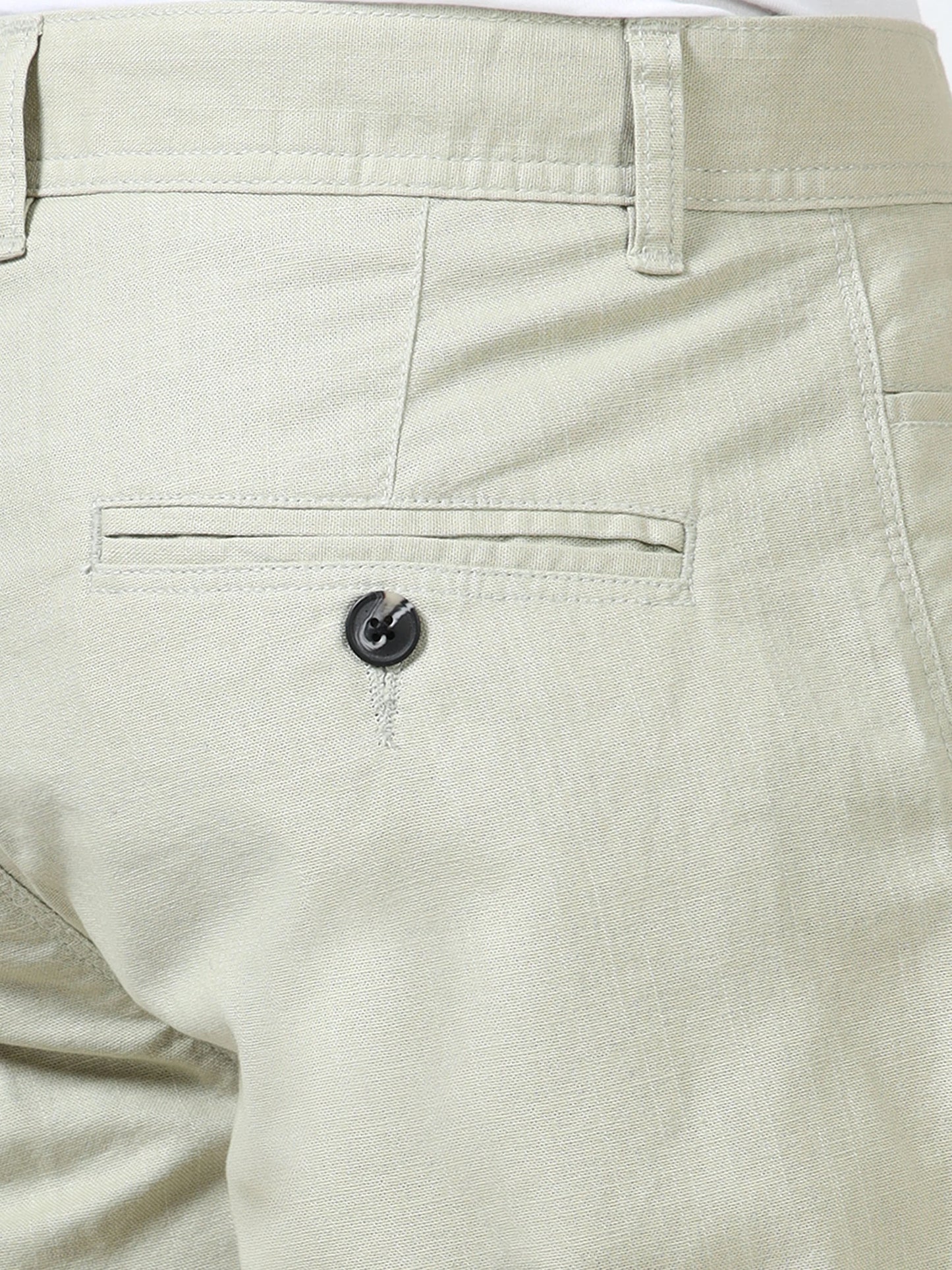 Breeze Linen Shorts - Sage