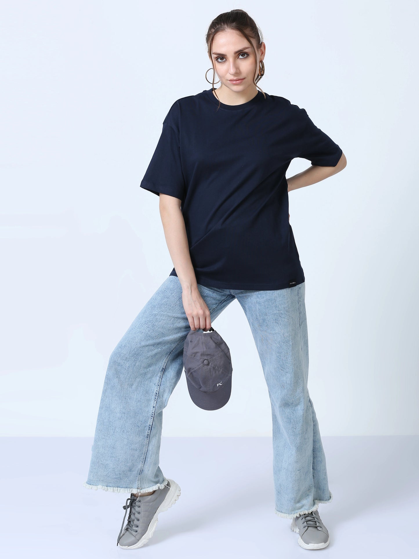 Bold Basics Tee - Navy Blue