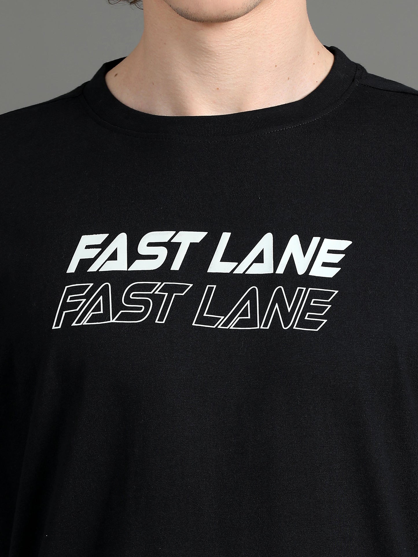 Oversized Essential Tee - Fast Lane