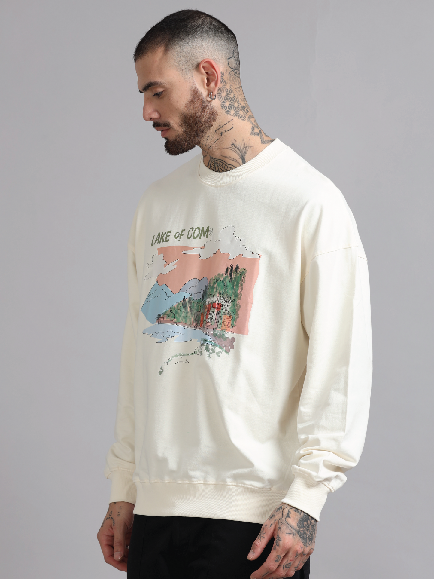 Graphic Drift Full Sleeve - Lake of Como