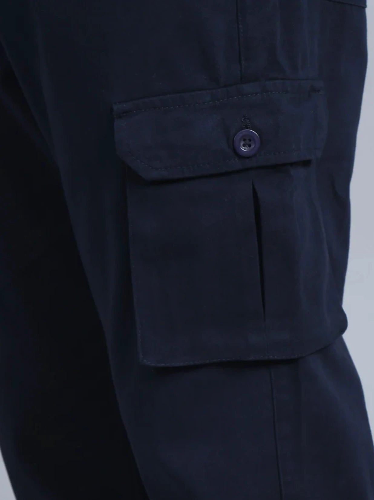 Everyday Pocket Cargo Joggers - Navy Blue