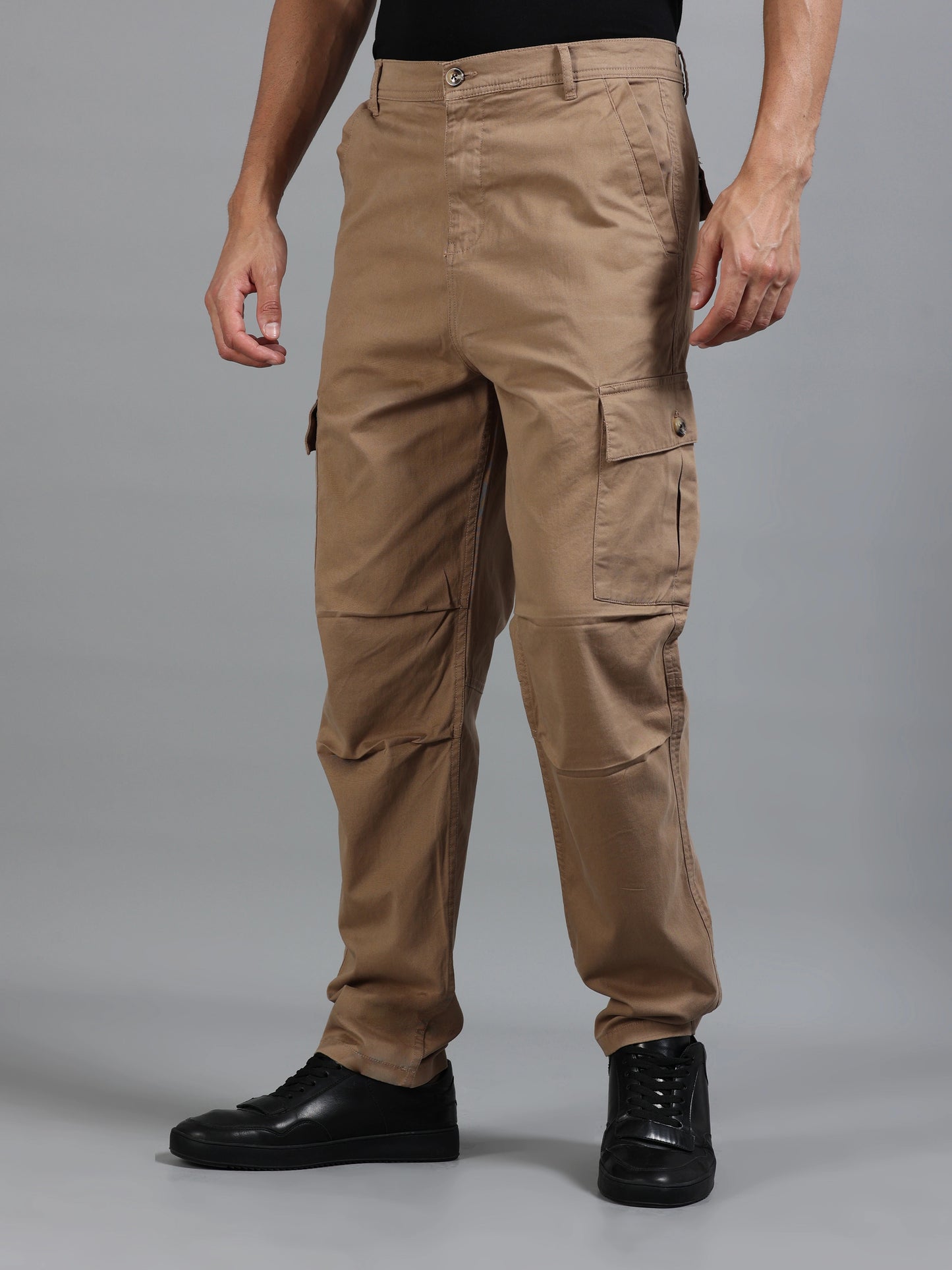 Cool Comfort Cargo Trousers - Khaki