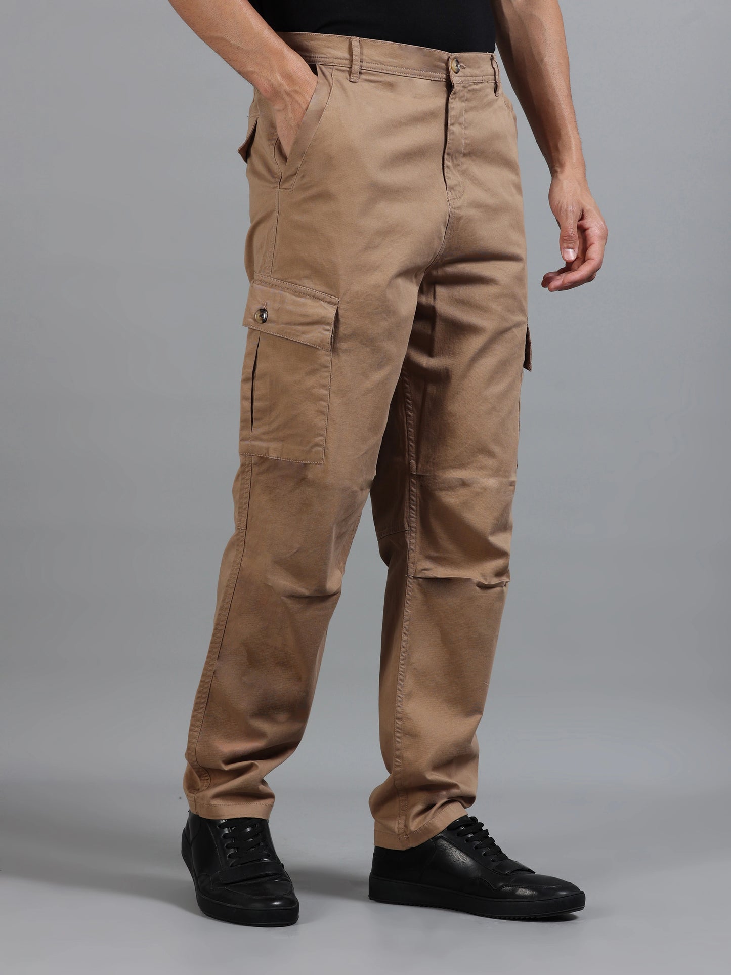 Cool Comfort Cargo Trousers - Khaki