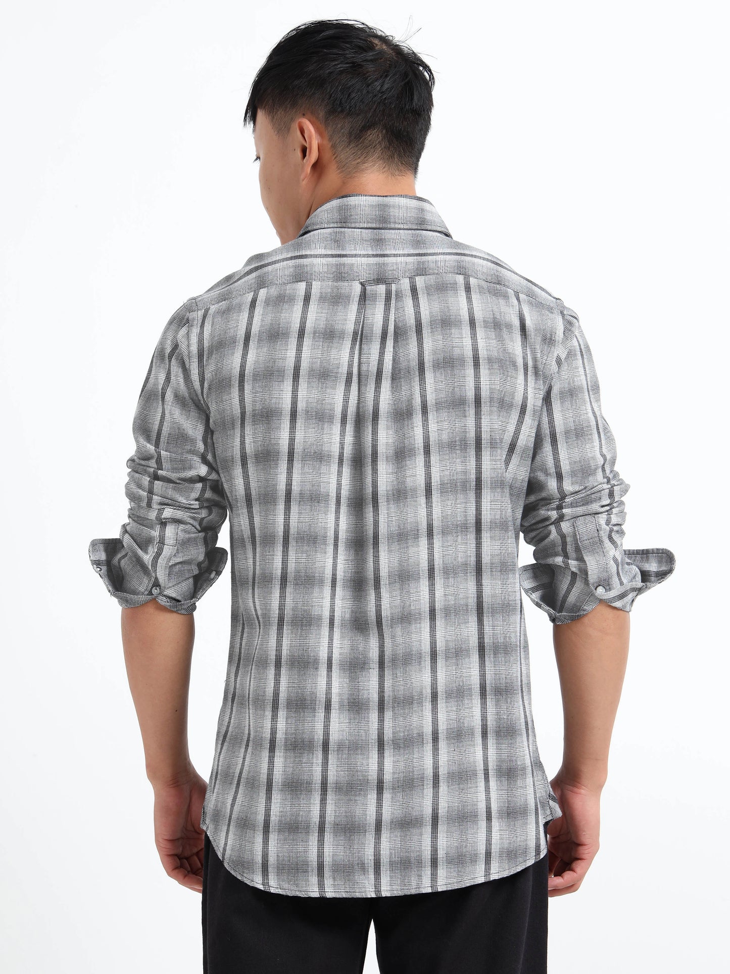 Timeless Grid Shirt - Grey