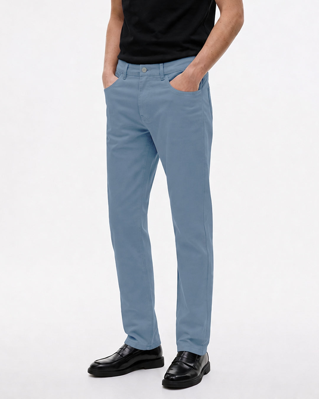SILISOUL Men's Aqua Regular Fit Solid Trousers