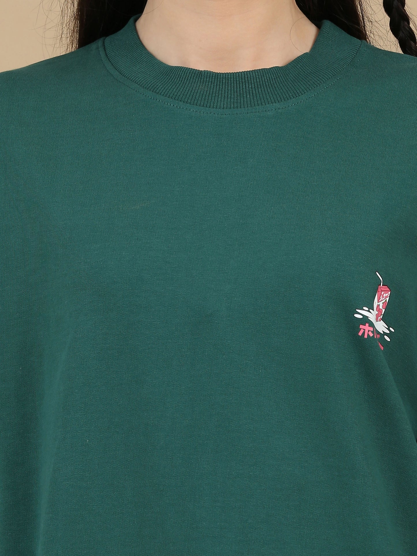 Street Aura Oversized Sweatshirt - Make Every Day Meaningful