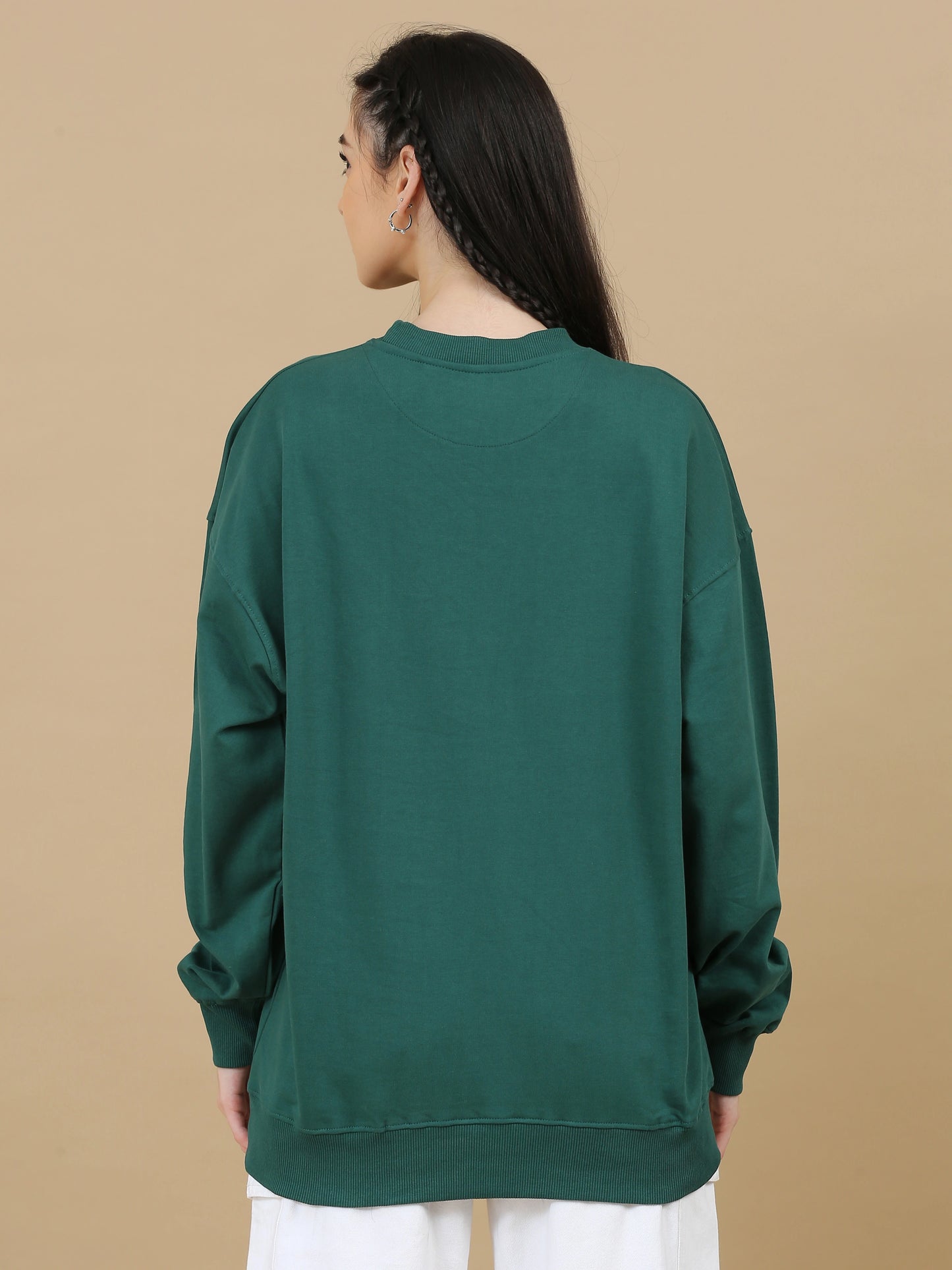 Street Aura Oversized Sweatshirt - Essential