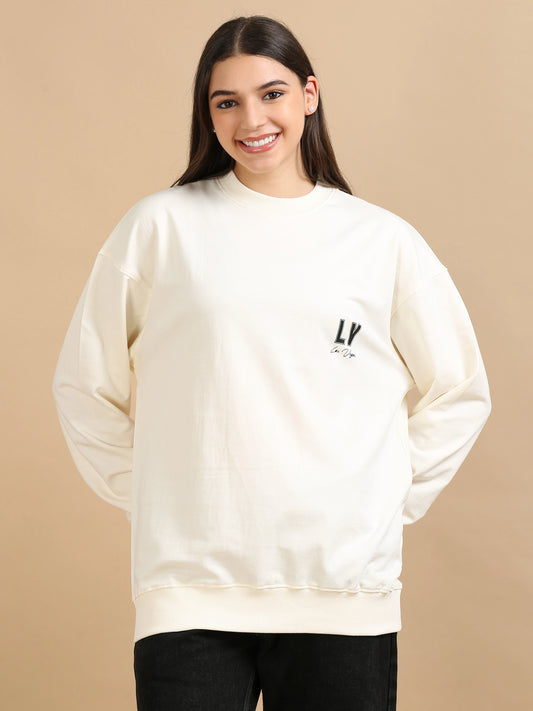 Street Aura Oversized Sweatshirt - Las Vegas