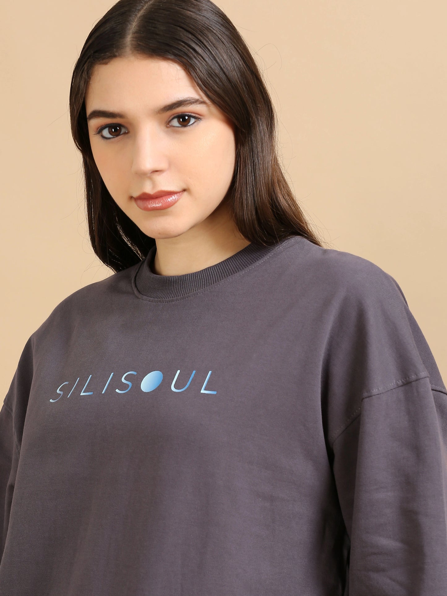 Street Aura Oversized Sweatshirt - The Art of Prosperity