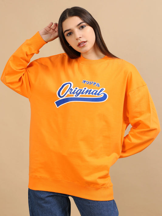 Street Aura Oversized Sweatshirt - Original