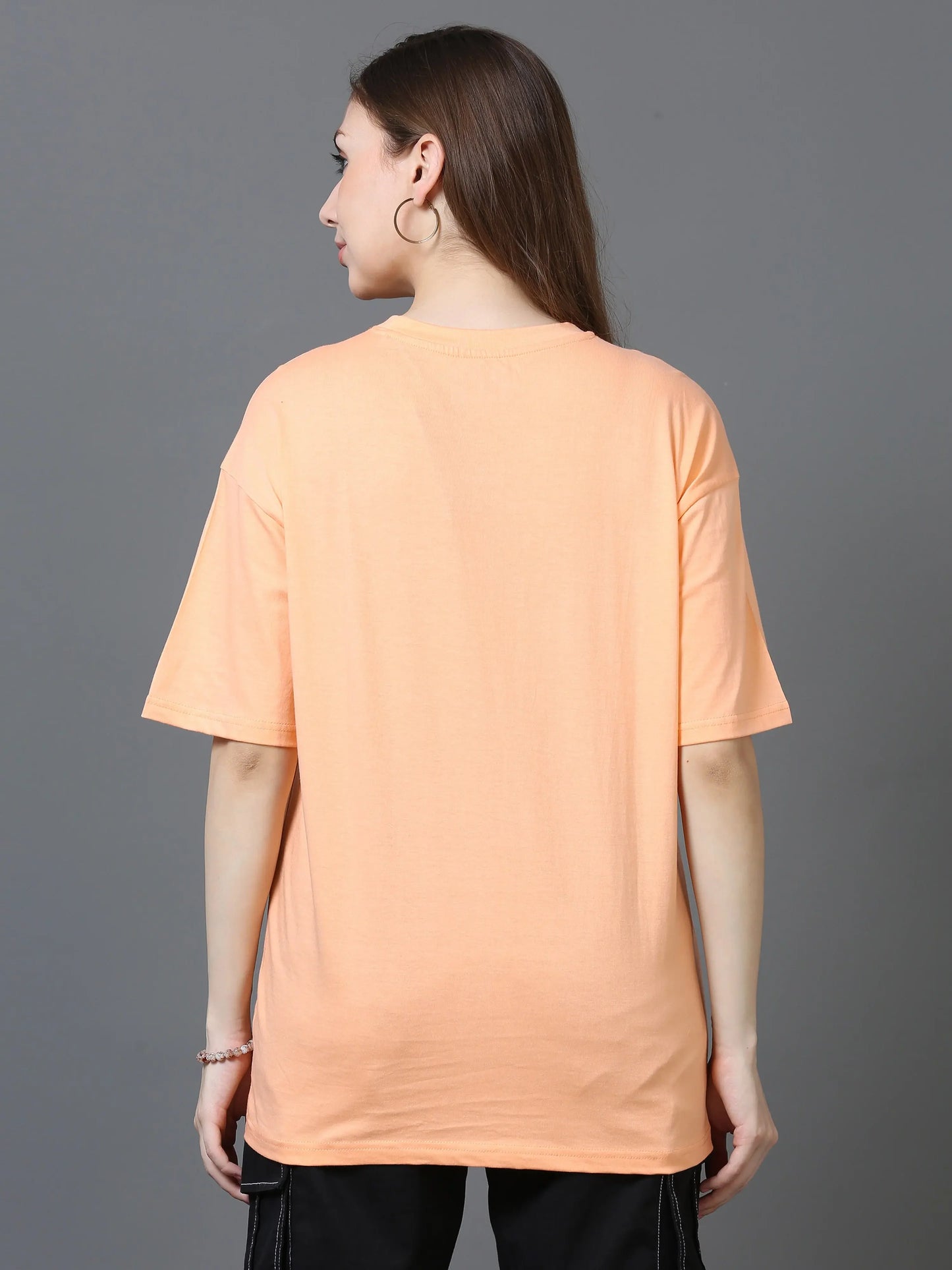 Bold Basics Tee - Peach