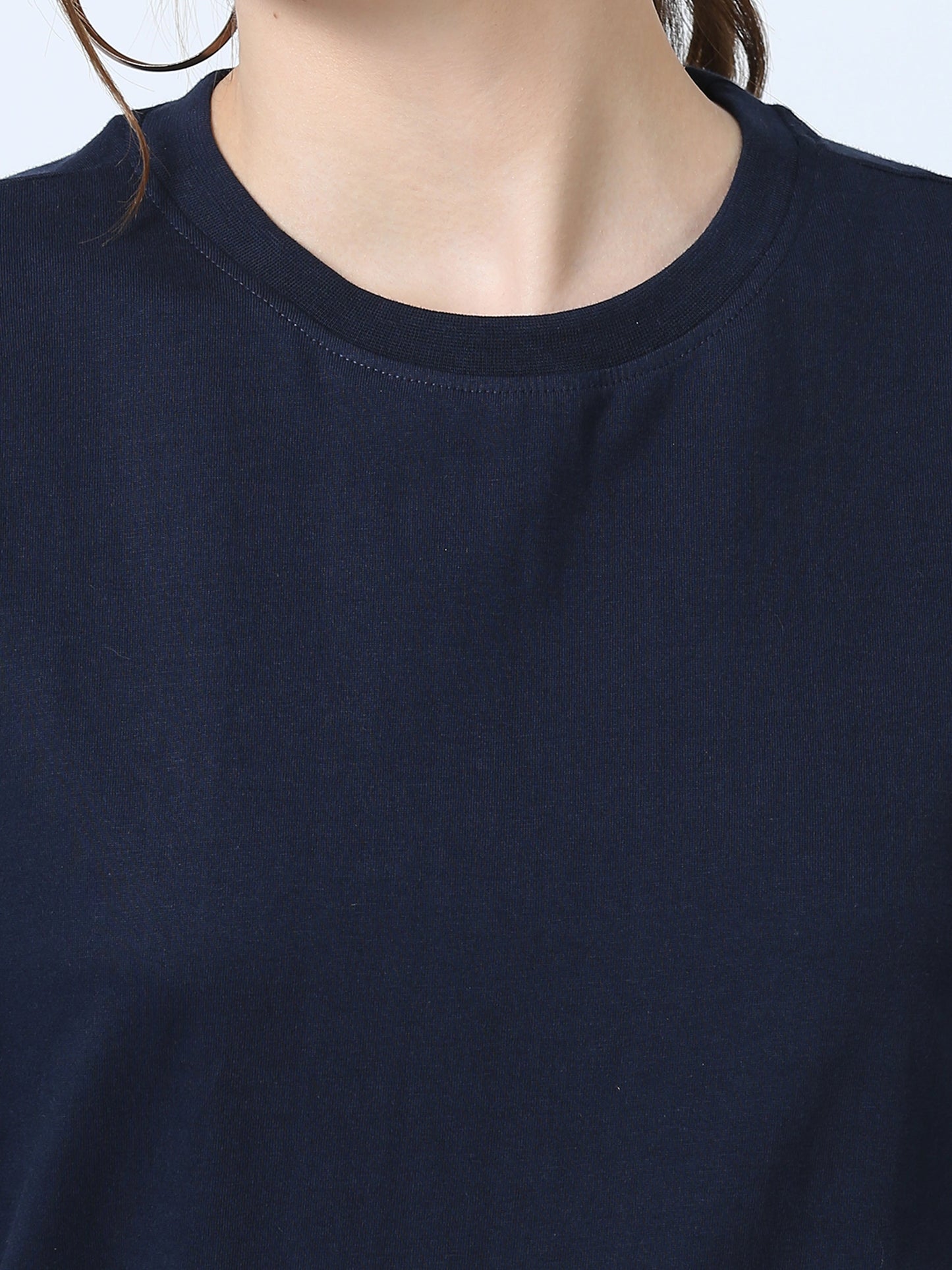 Bold Basics Tee - Navy Blue