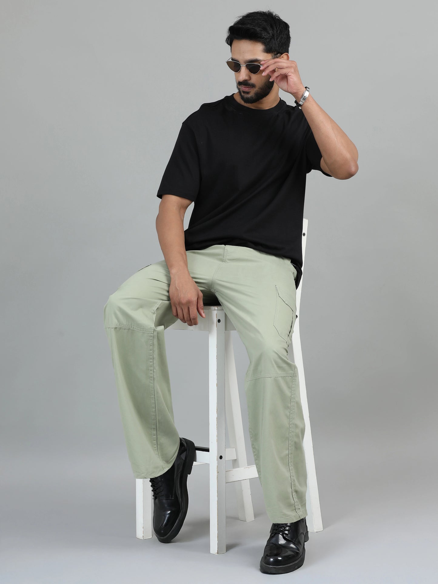 Freedom Fit Cargo Trousers - Olive