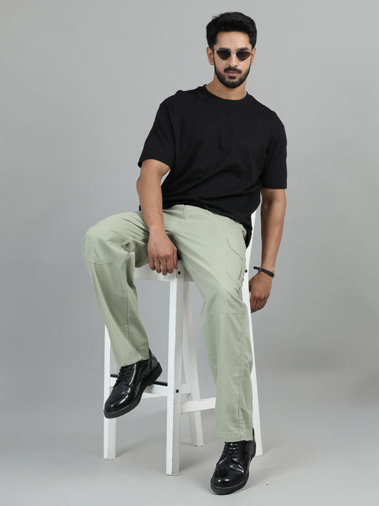 Freedom Fit Cargo Trousers - Olive