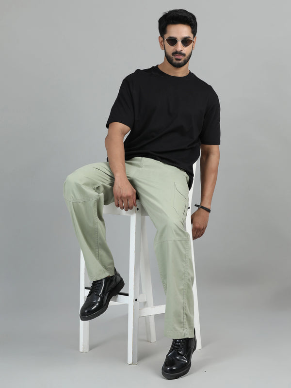 Freedom Fit Cargo Trousers - Olive