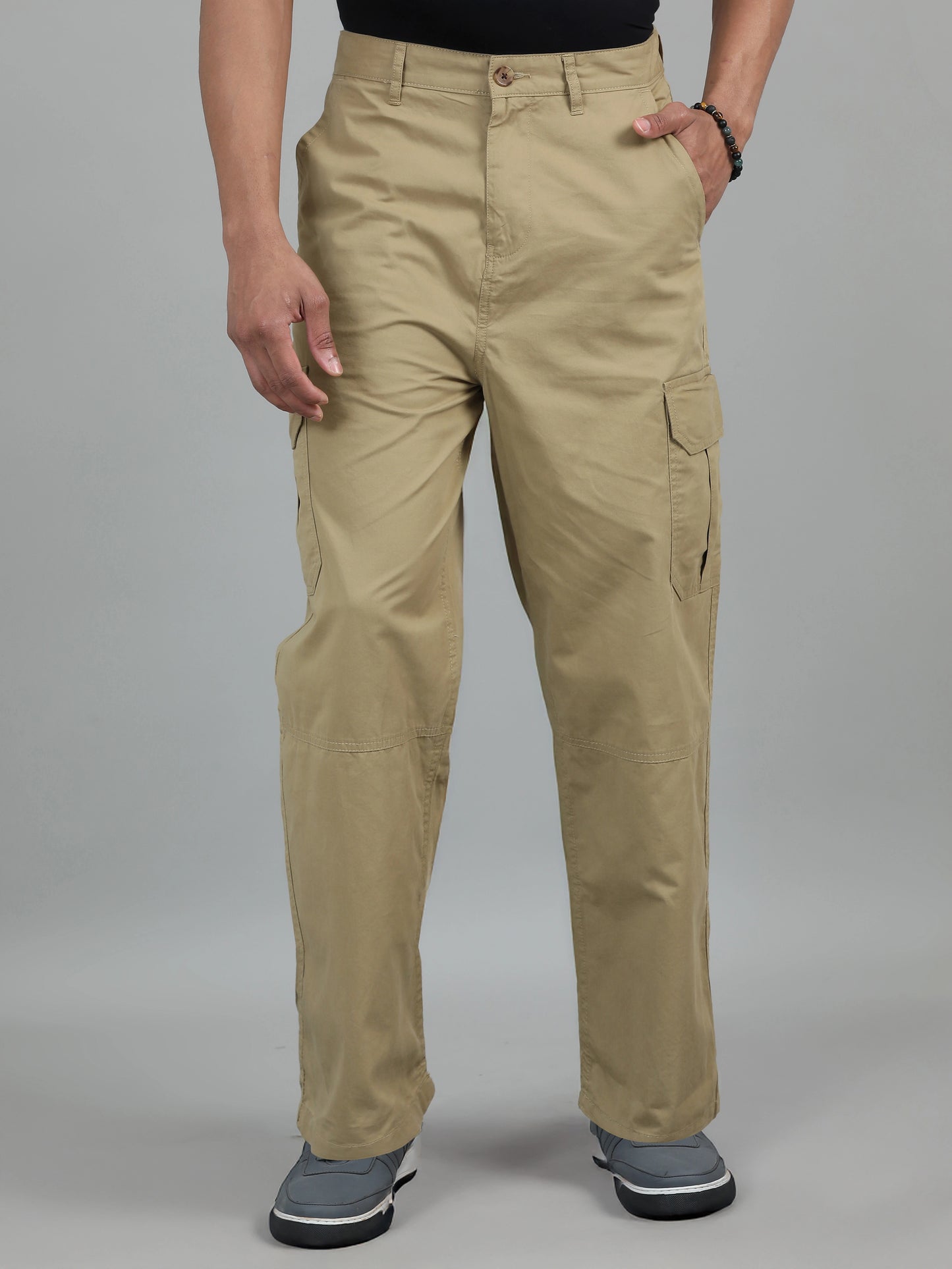 Freedom Fit Cargo Trousers - Khaki