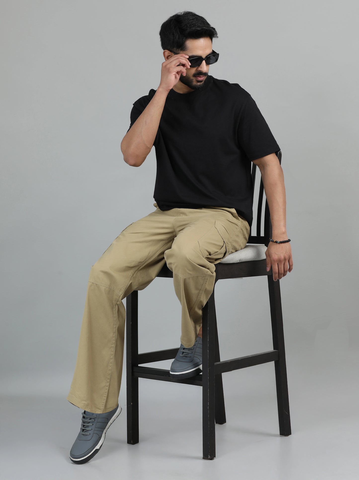 Freedom Fit Cargo Trousers - Khaki