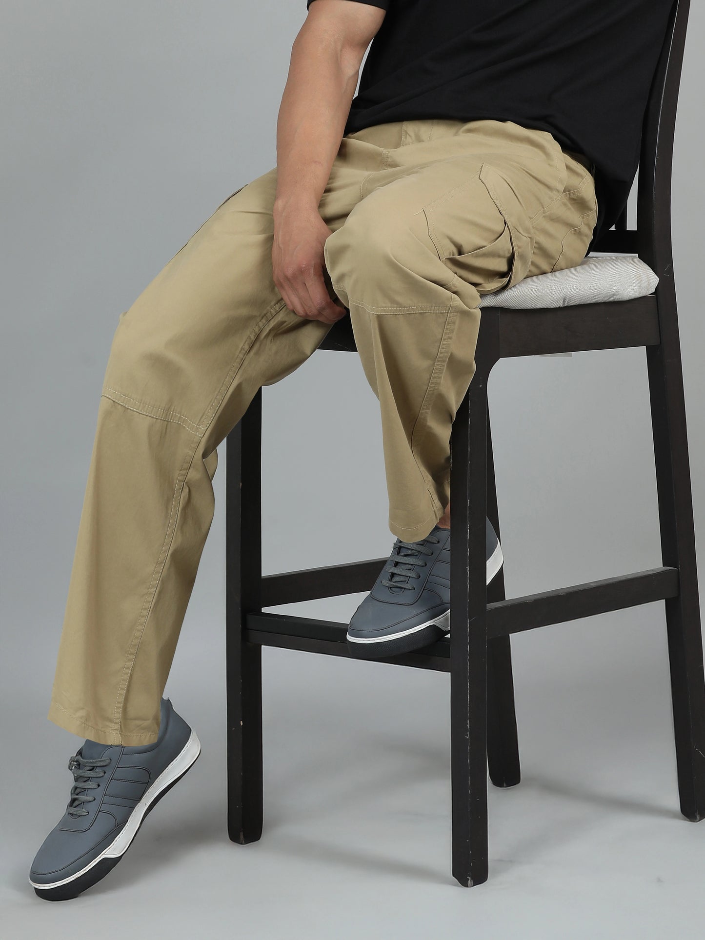 Freedom Fit Cargo Trousers - Khaki