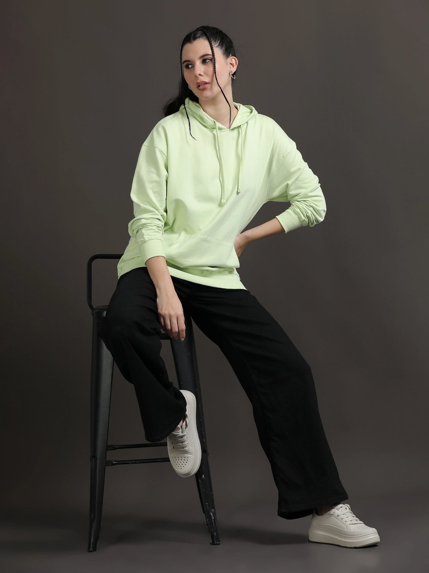 Chill Street Oversized Hoodie - Better Version of Myself