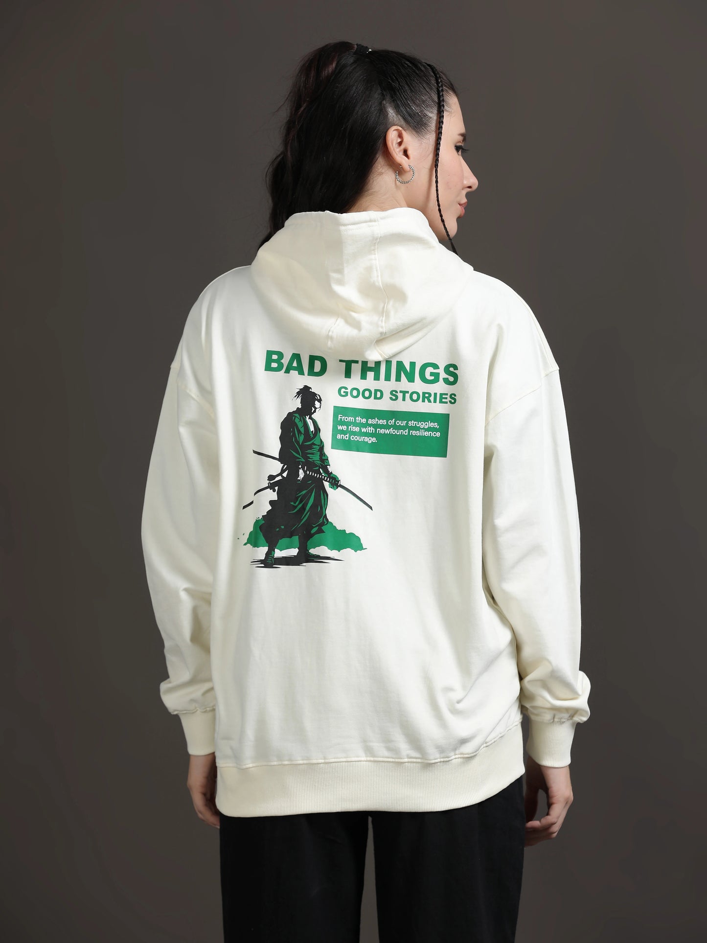 Chill Street Oversized Hoodie - Bad Things Good Stories