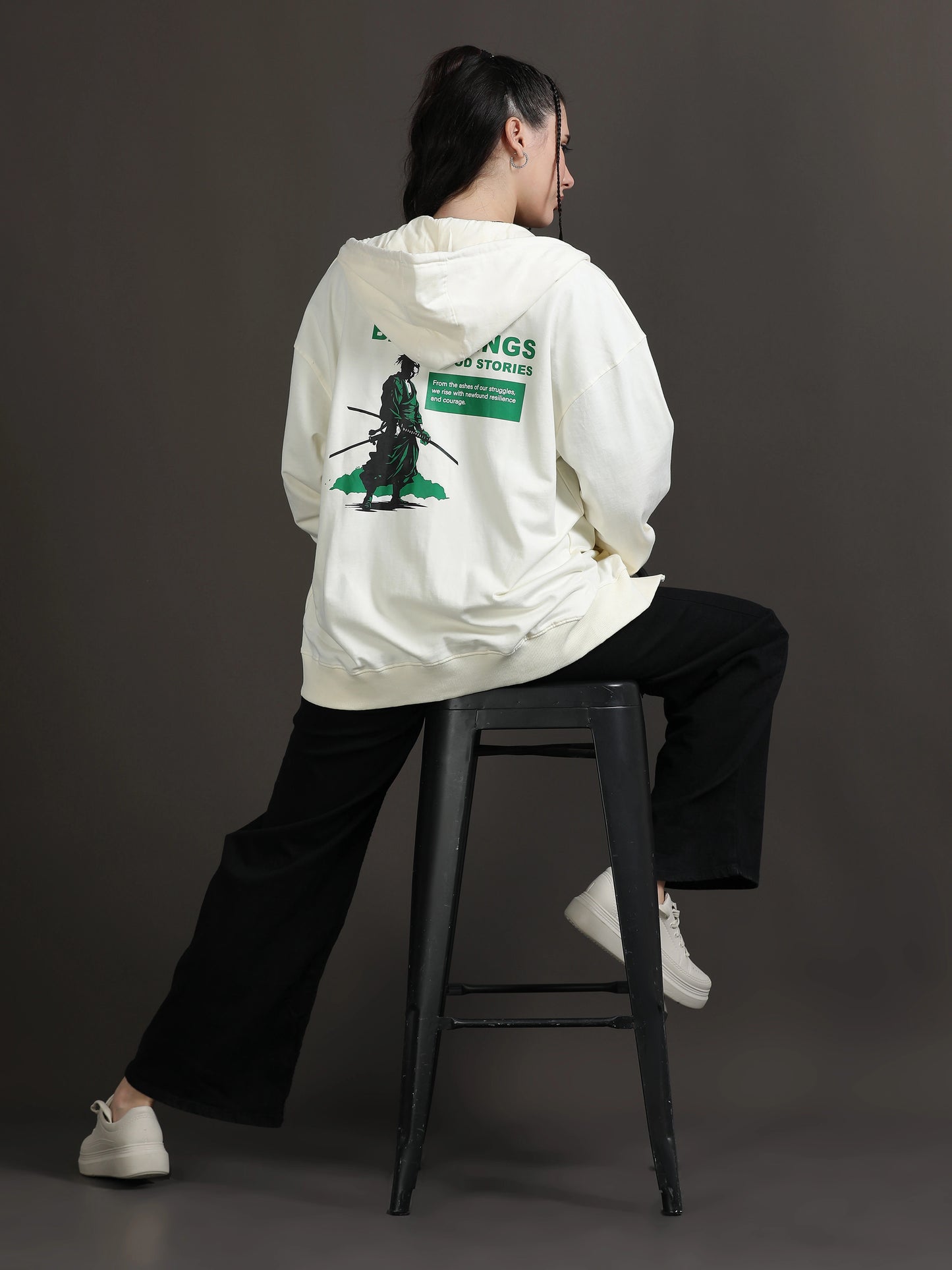 Chill Street Oversized Hoodie - Bad Things Good Stories