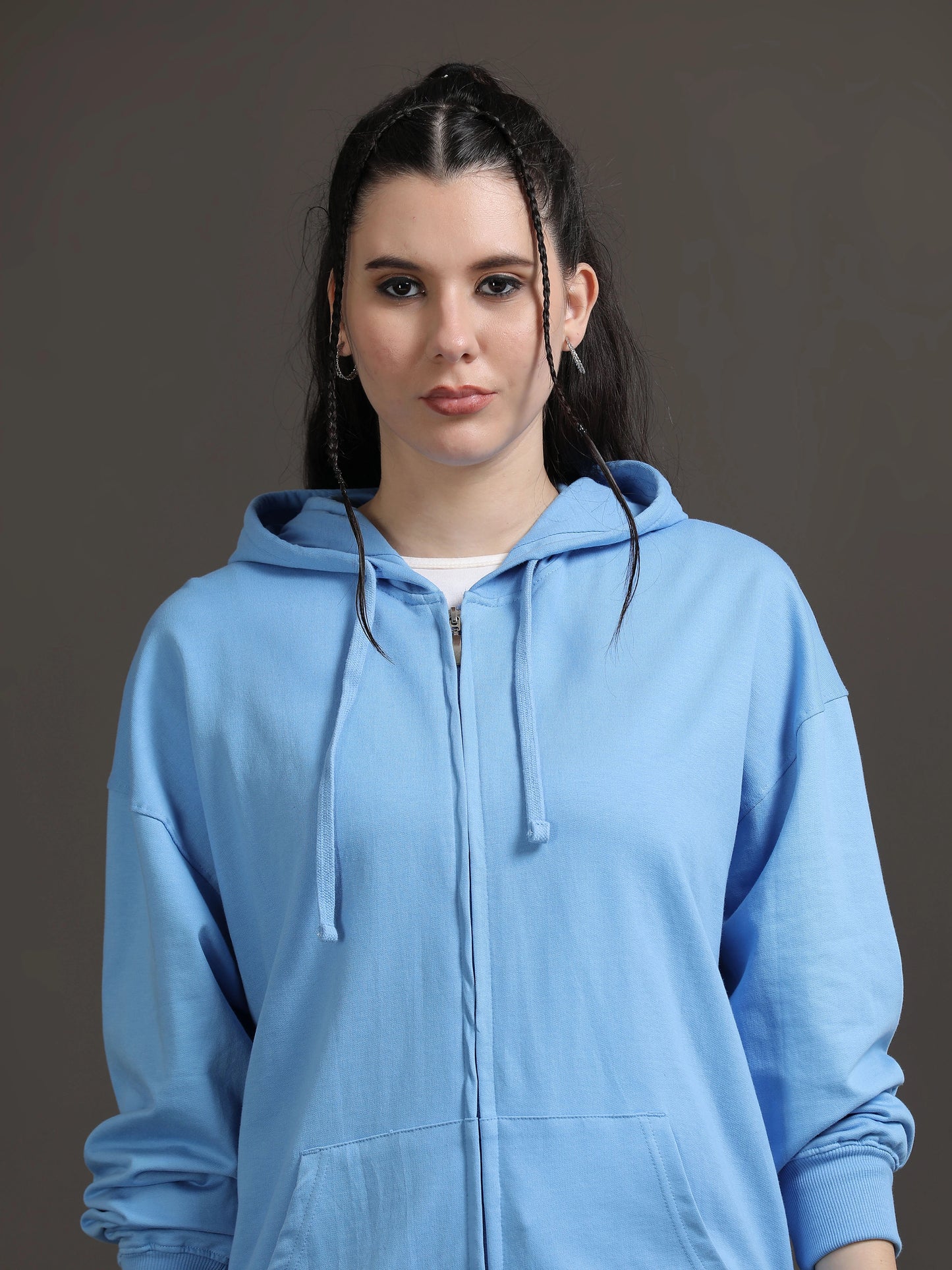 Chill Street Oversized Hoodie - Good Vibes Only