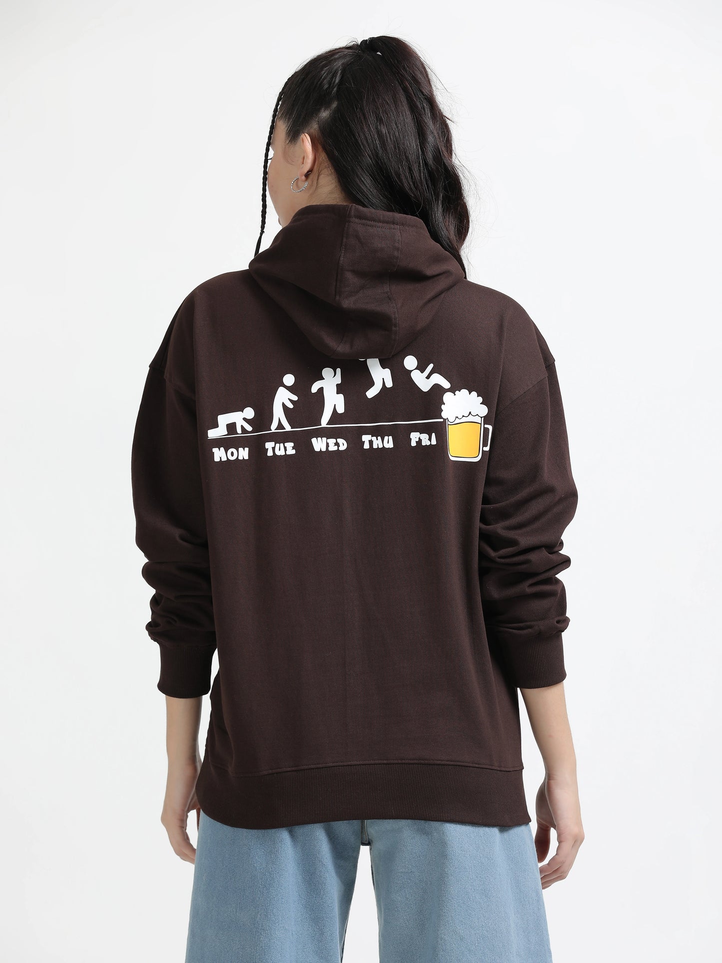 Chill Street Oversized Hoodie - Monday to Cheers