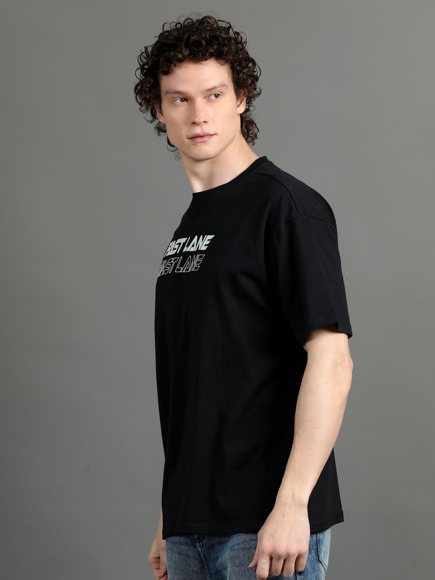 Oversized Essential Tee - Fast Lane