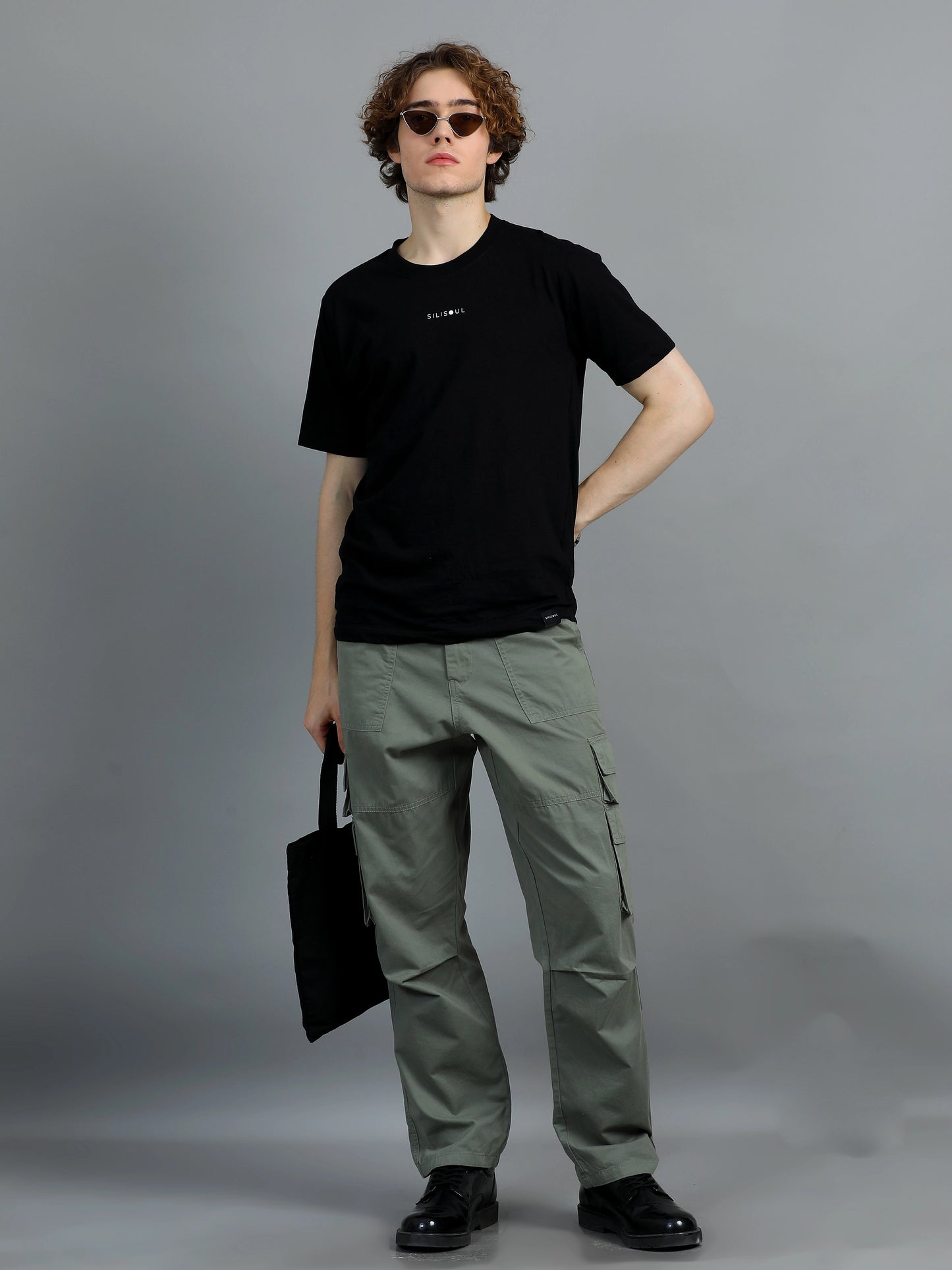 Cool Comfort Cargo Trousers - Moss Green