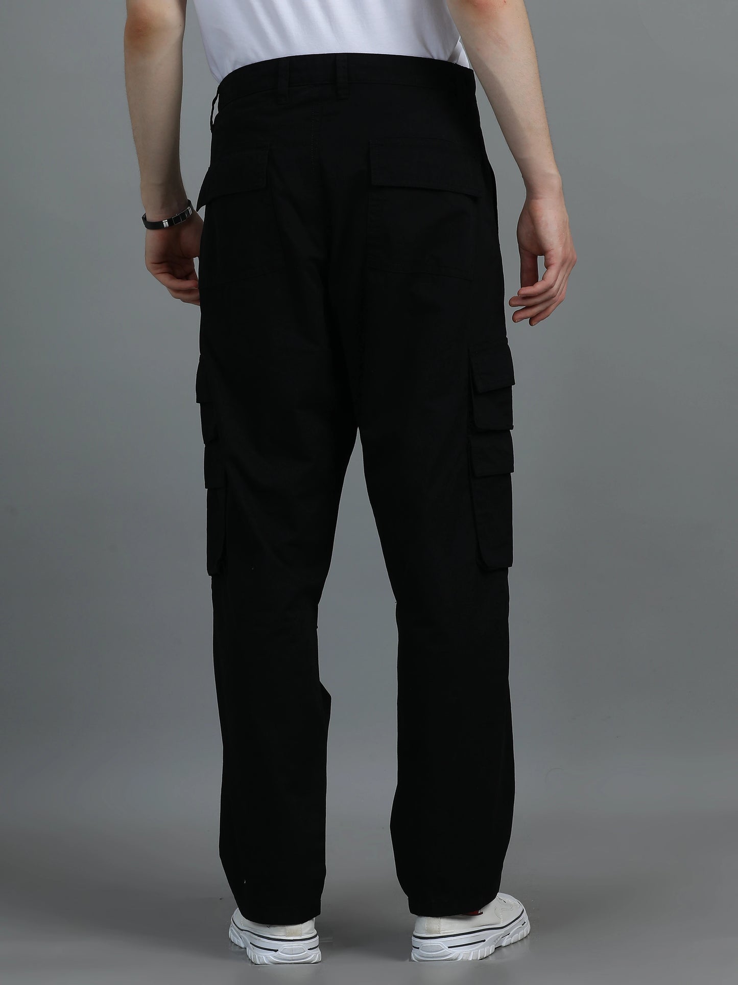 Cool Comfort Cargo Trousers - Black