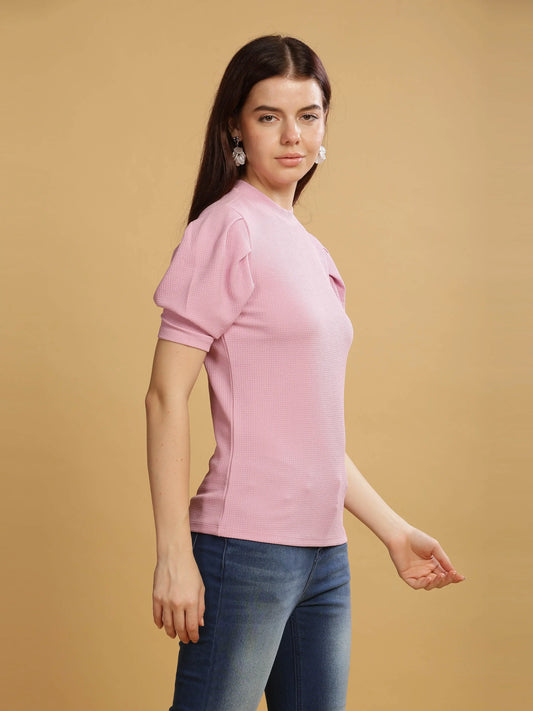 Women Karara Top - Rose Pink