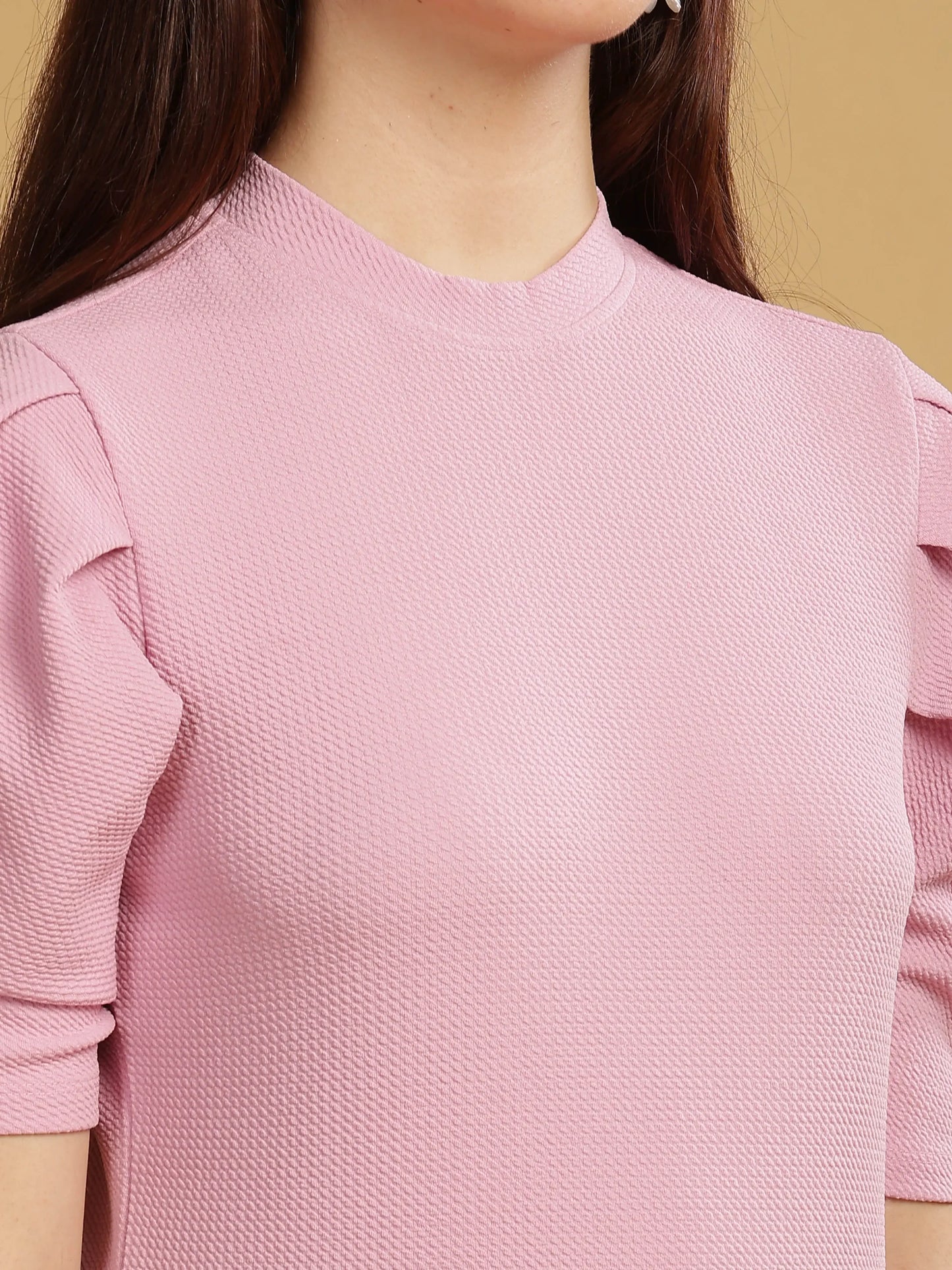 Women Karara Top - Rose Pink