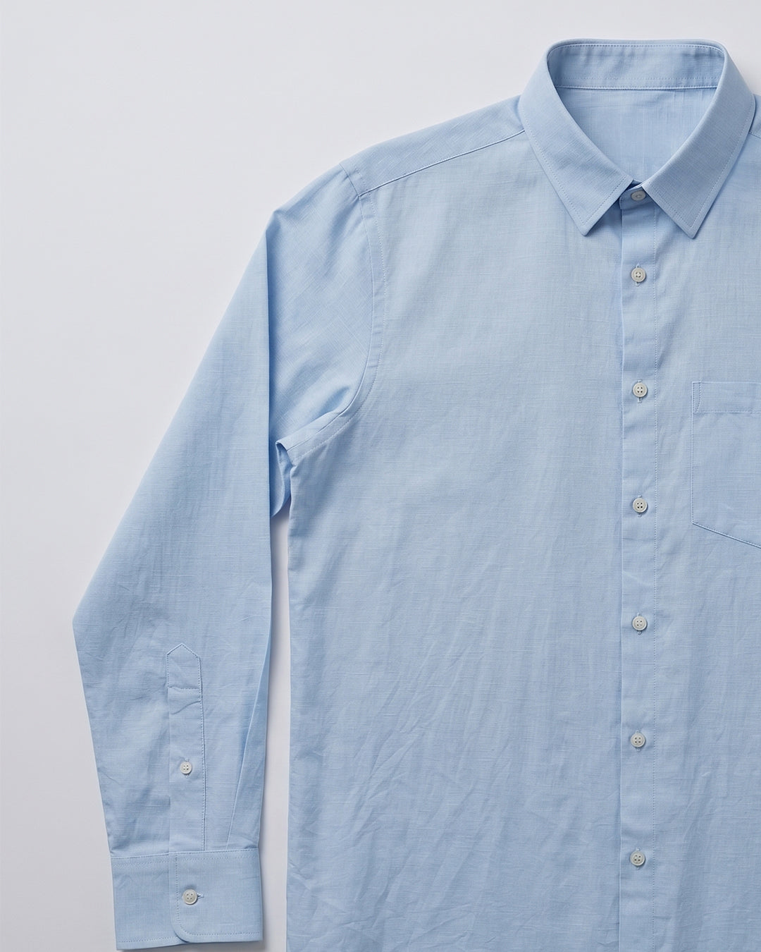 Men Linen Blend Shirt