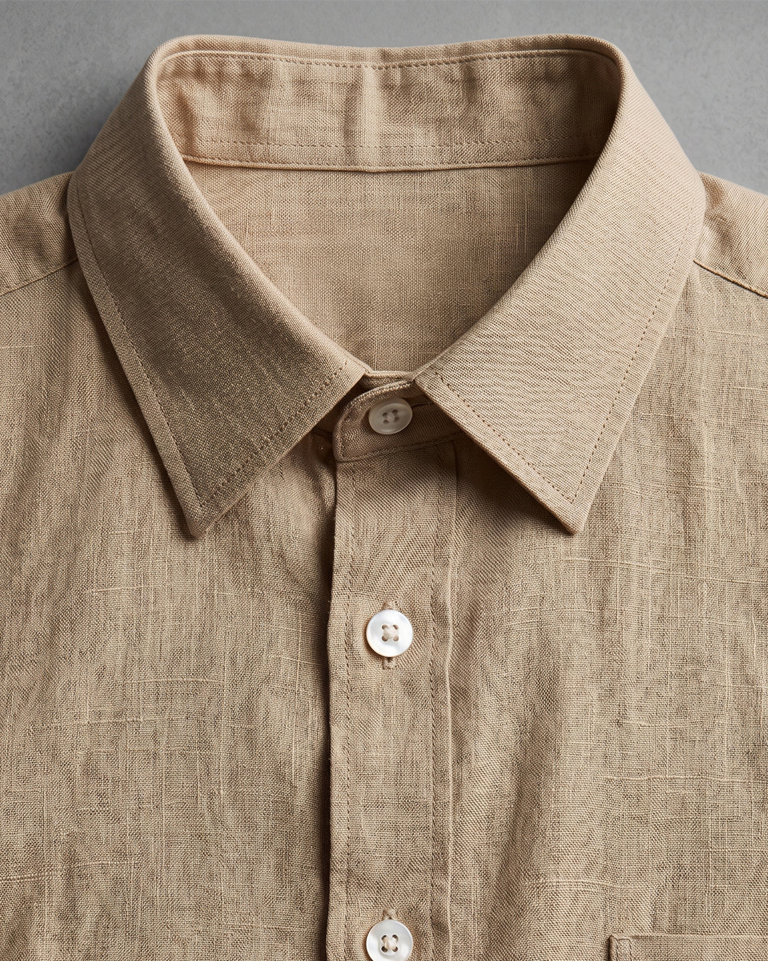 Men Linen Blend Shirt