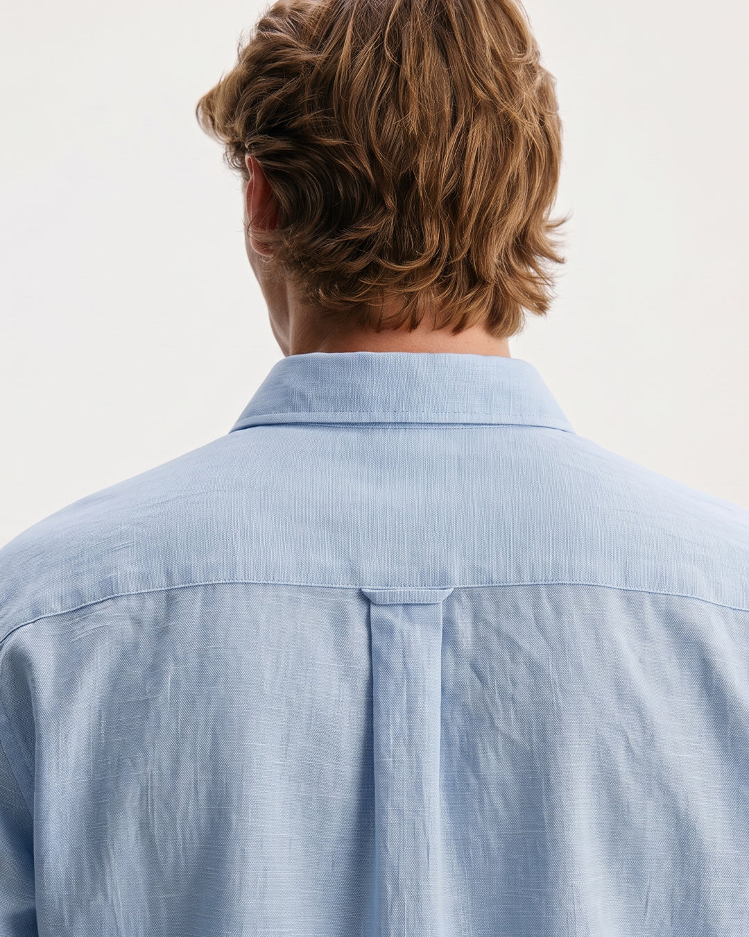 Men Linen Blend Shirt