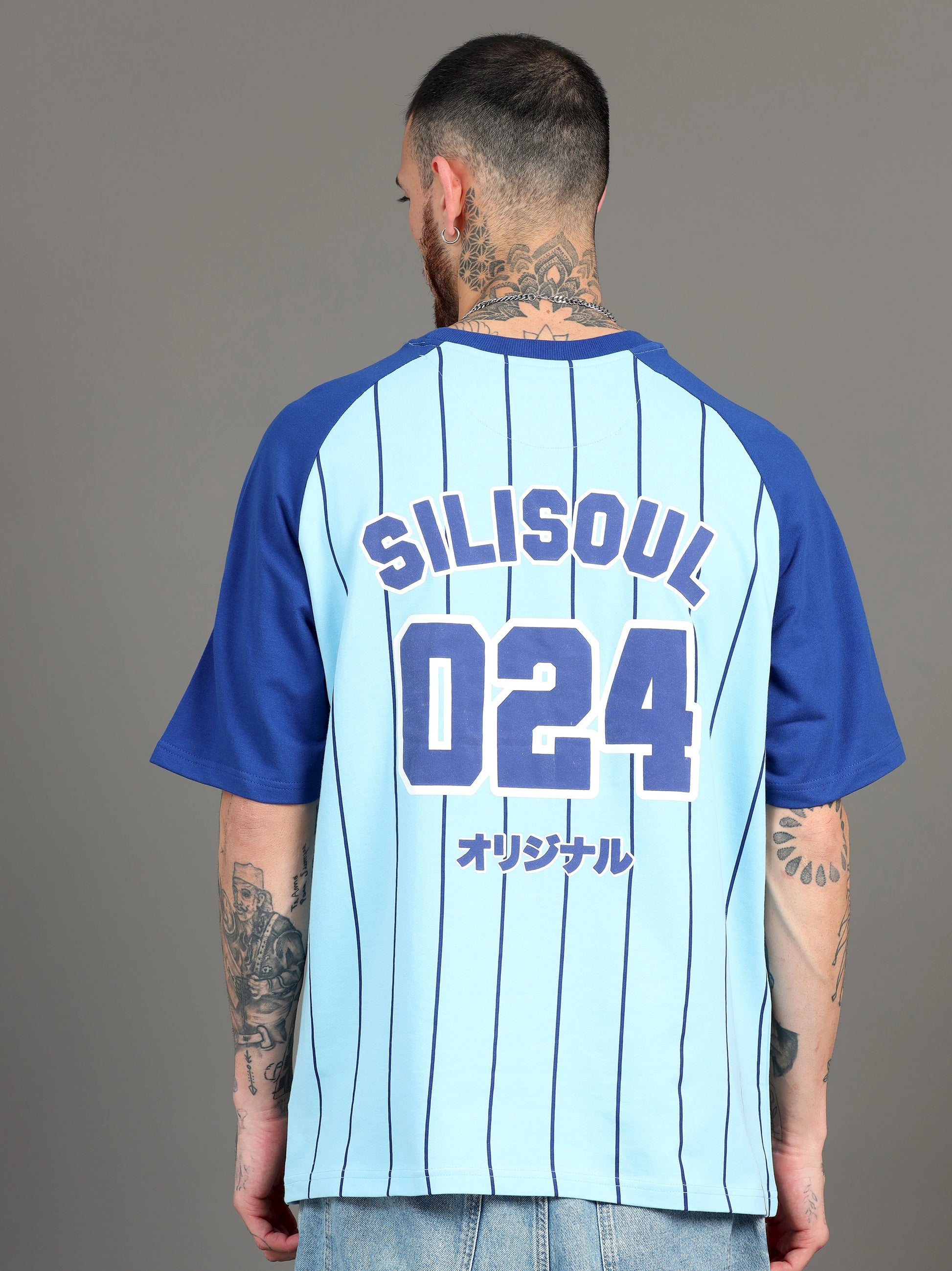 Men Printed Oversized Cotton T-Shirt – SILISOUL