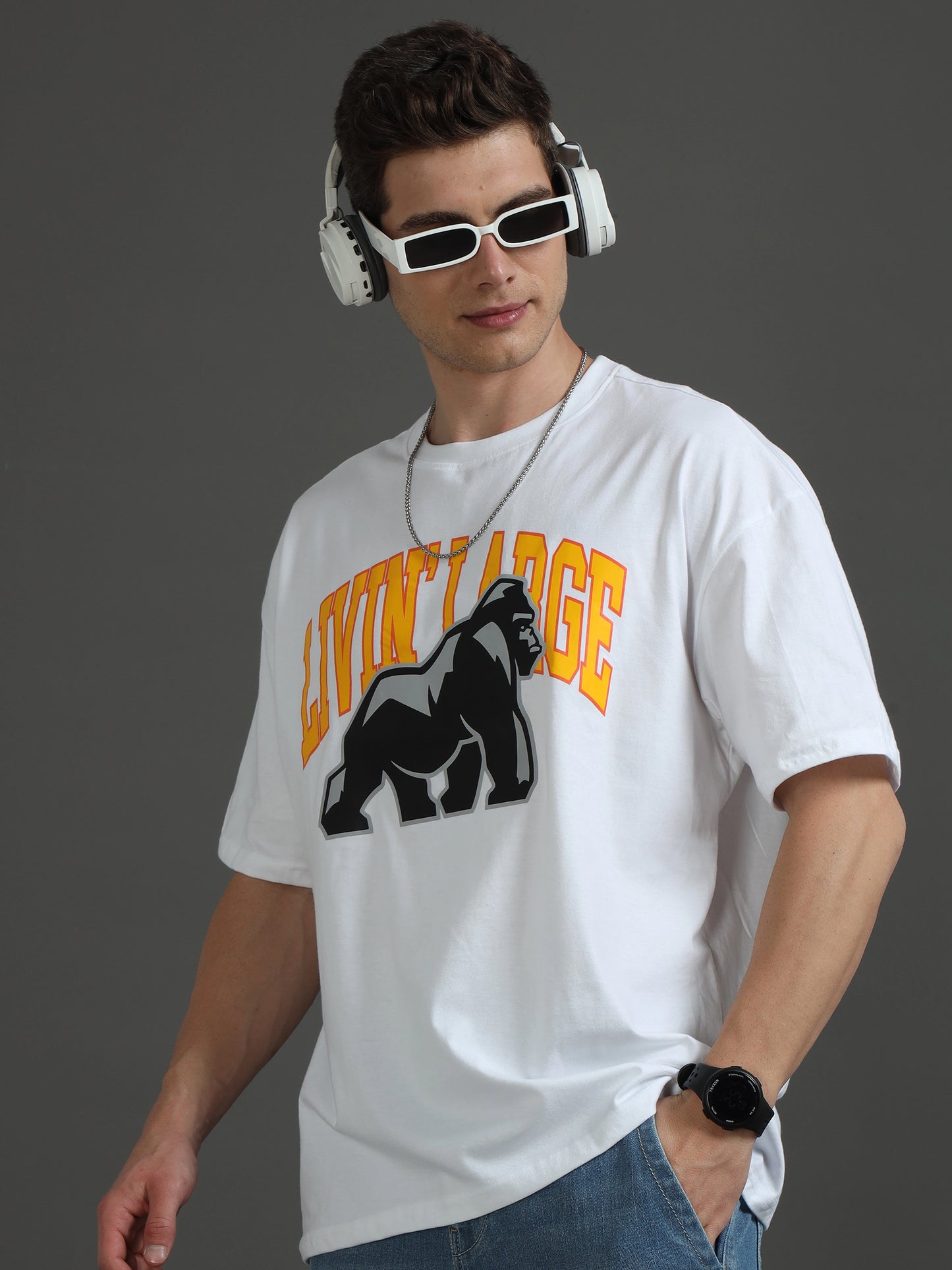 Oversized Essential Tee - Livin' Large