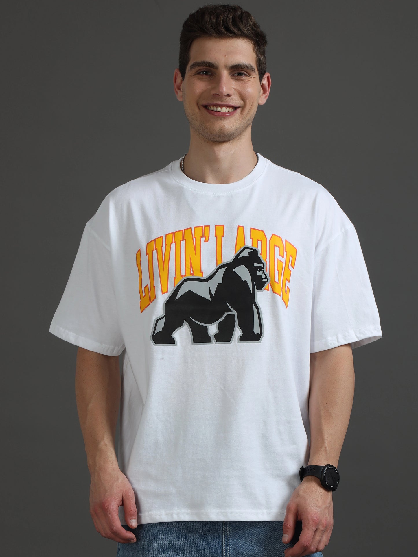 Oversized Essential Tee - Livin' Large