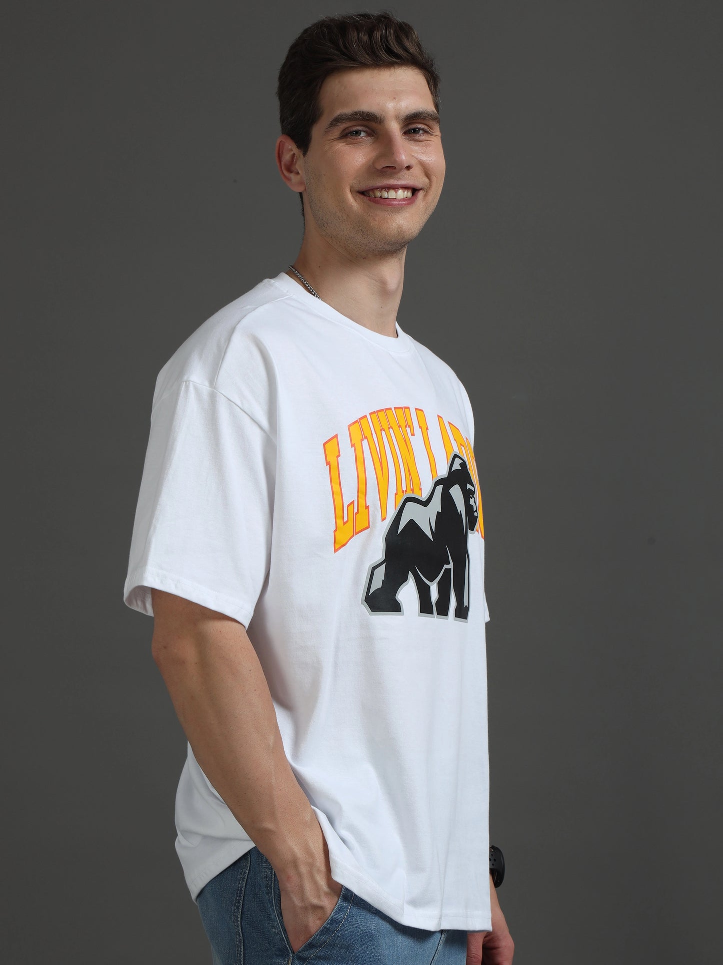 Oversized Essential Tee - Livin' Large