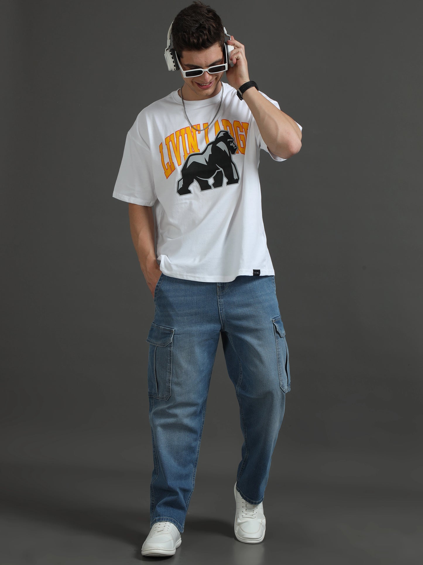 Oversized Essential Tee - Livin' Large