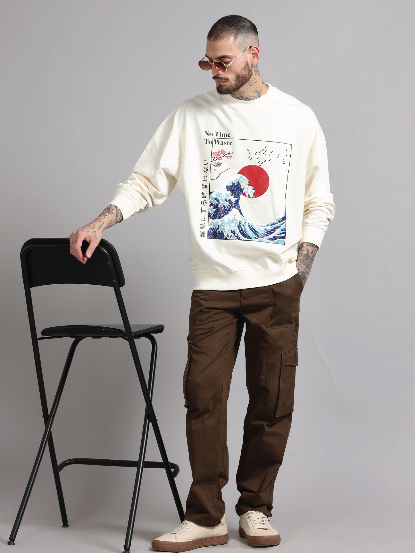 Graphic Drift Full Sleeve - No Time To Waste