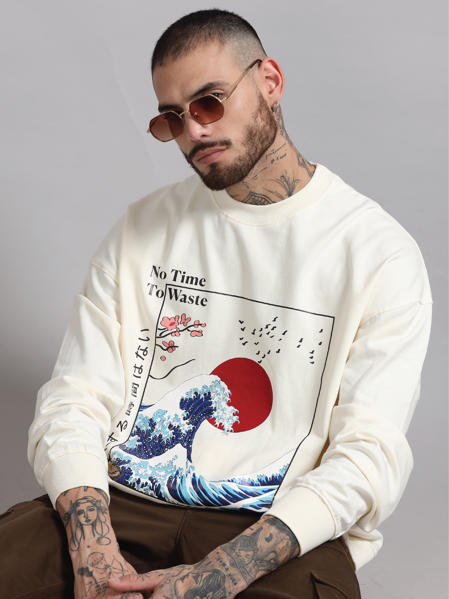 Graphic Drift Full Sleeve - No Time To Waste