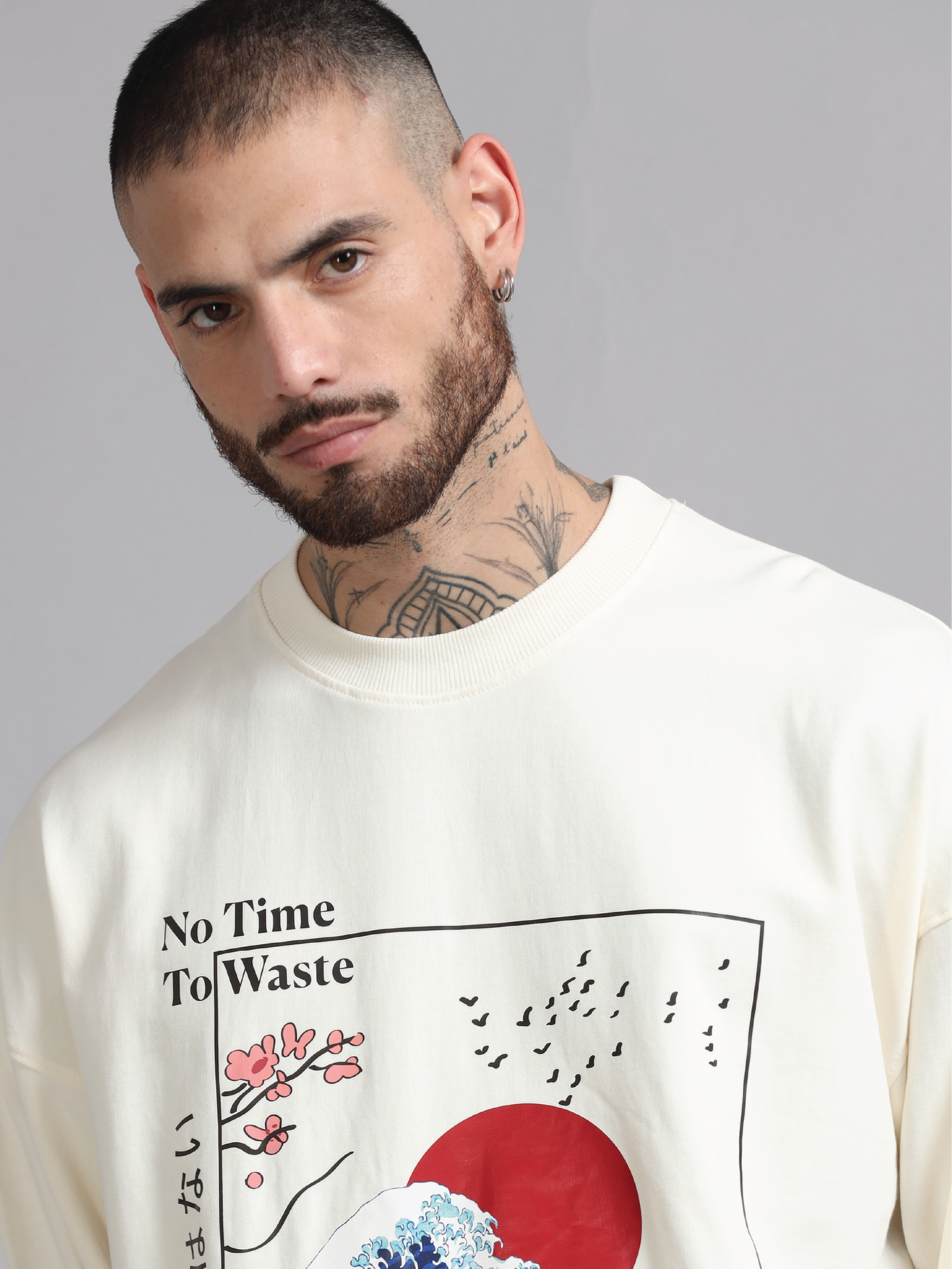 Graphic Drift Full Sleeve - No Time To Waste