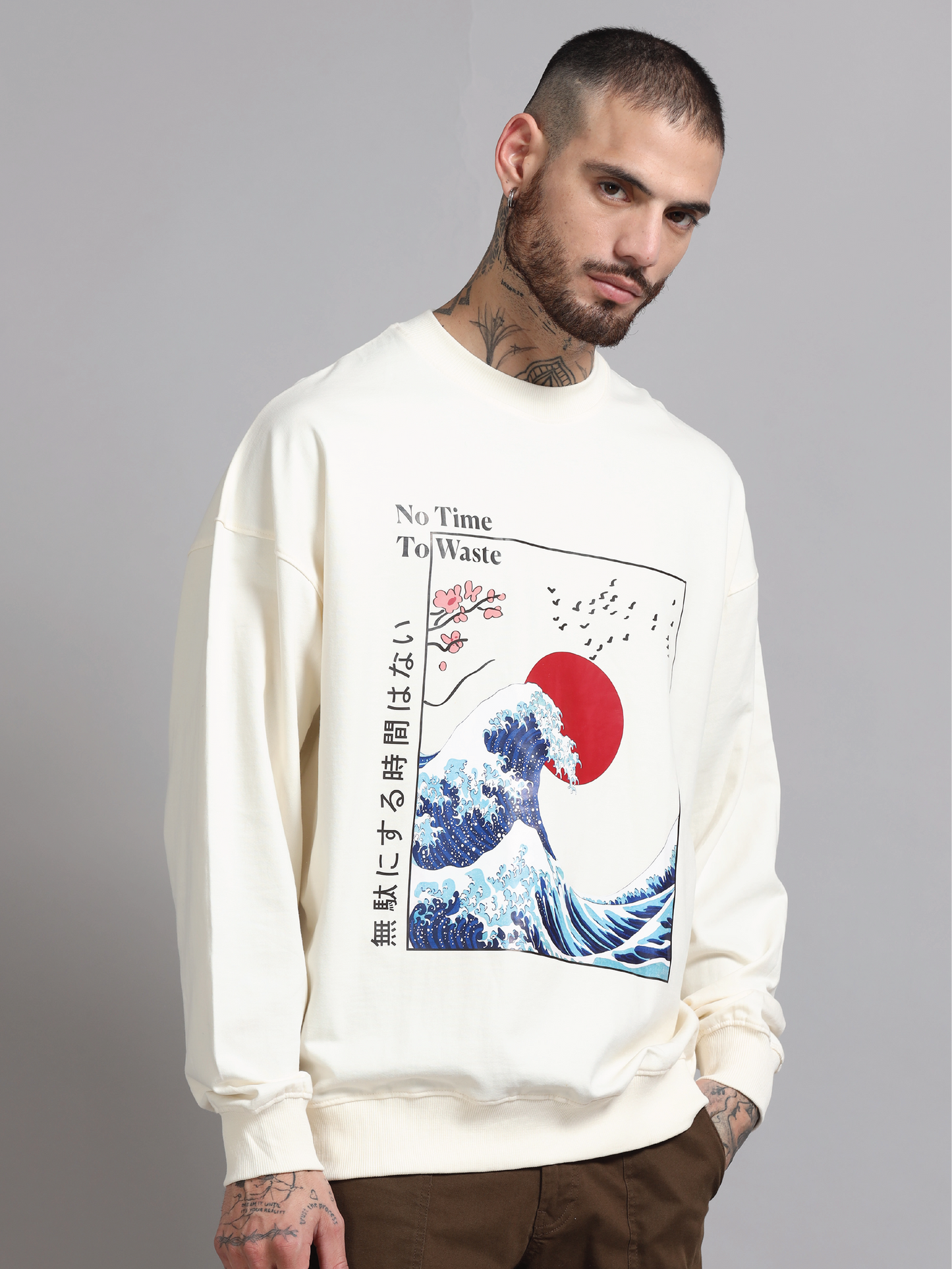 Graphic Drift Full Sleeve - No Time To Waste