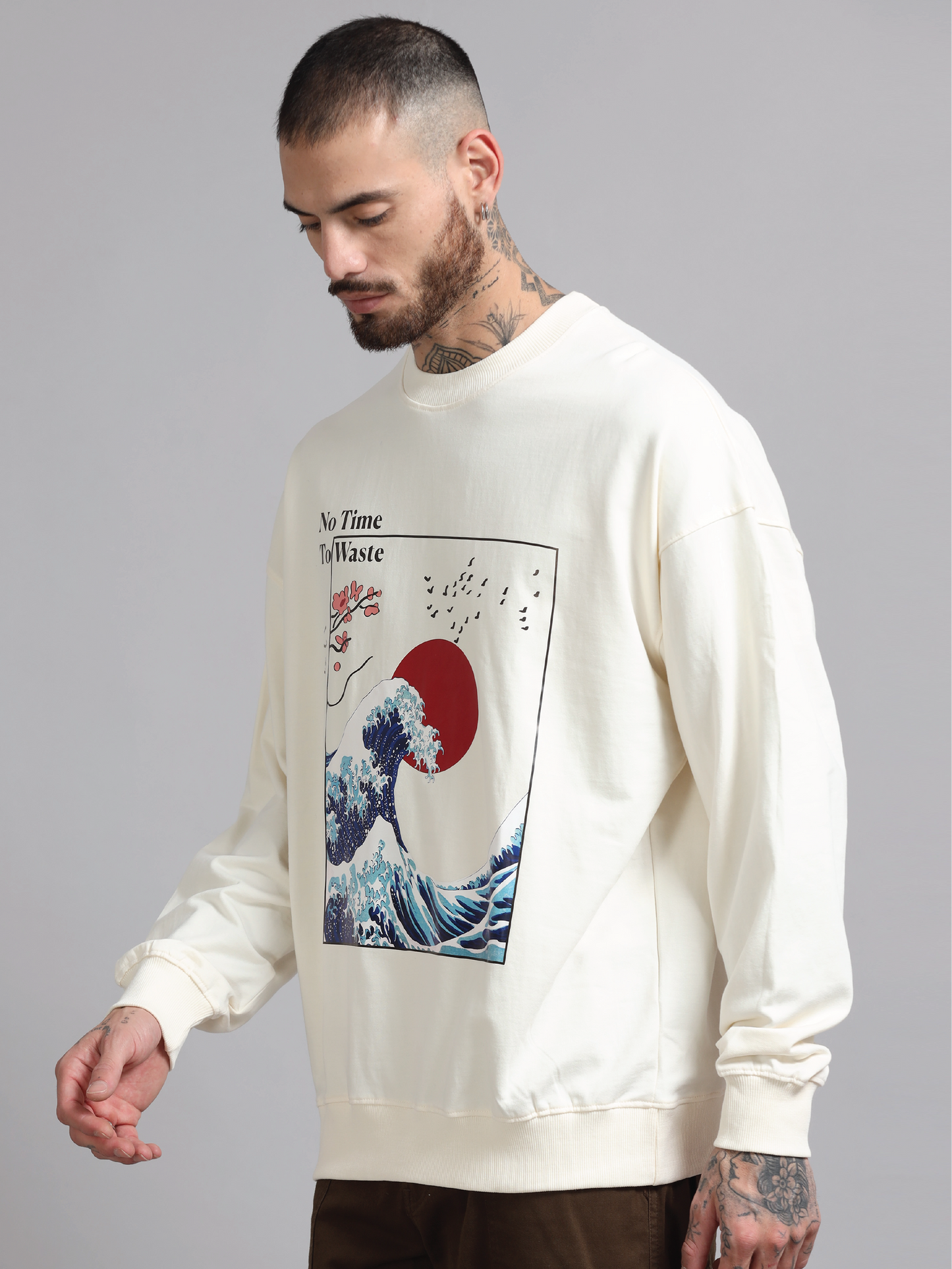 Graphic Drift Full Sleeve - No Time To Waste