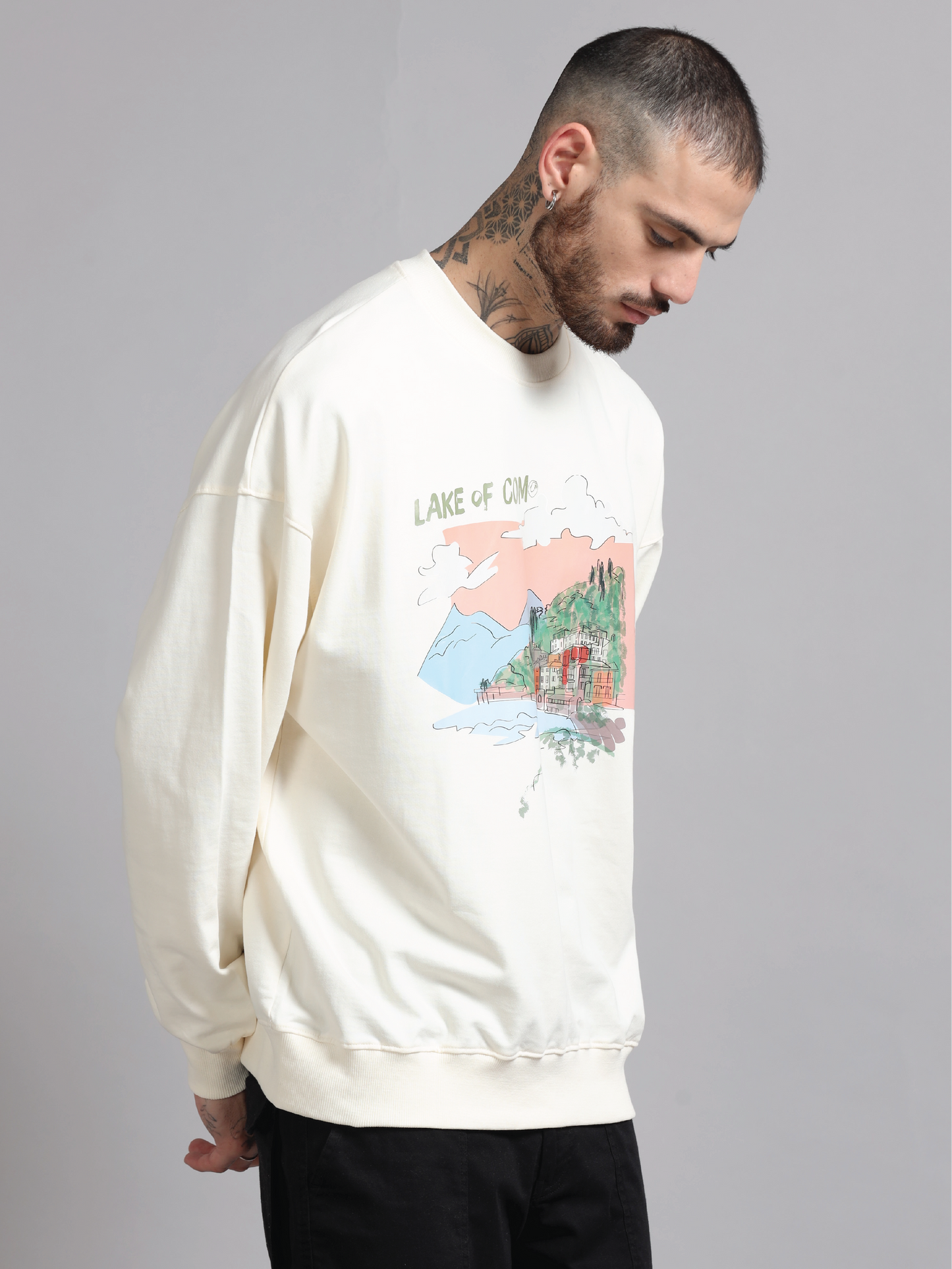 Graphic Drift Full Sleeve - Lake of Como