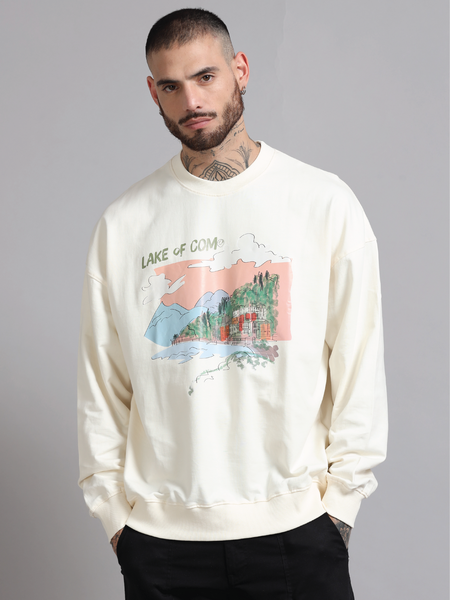 Graphic Drift Full Sleeve - Lake of Como