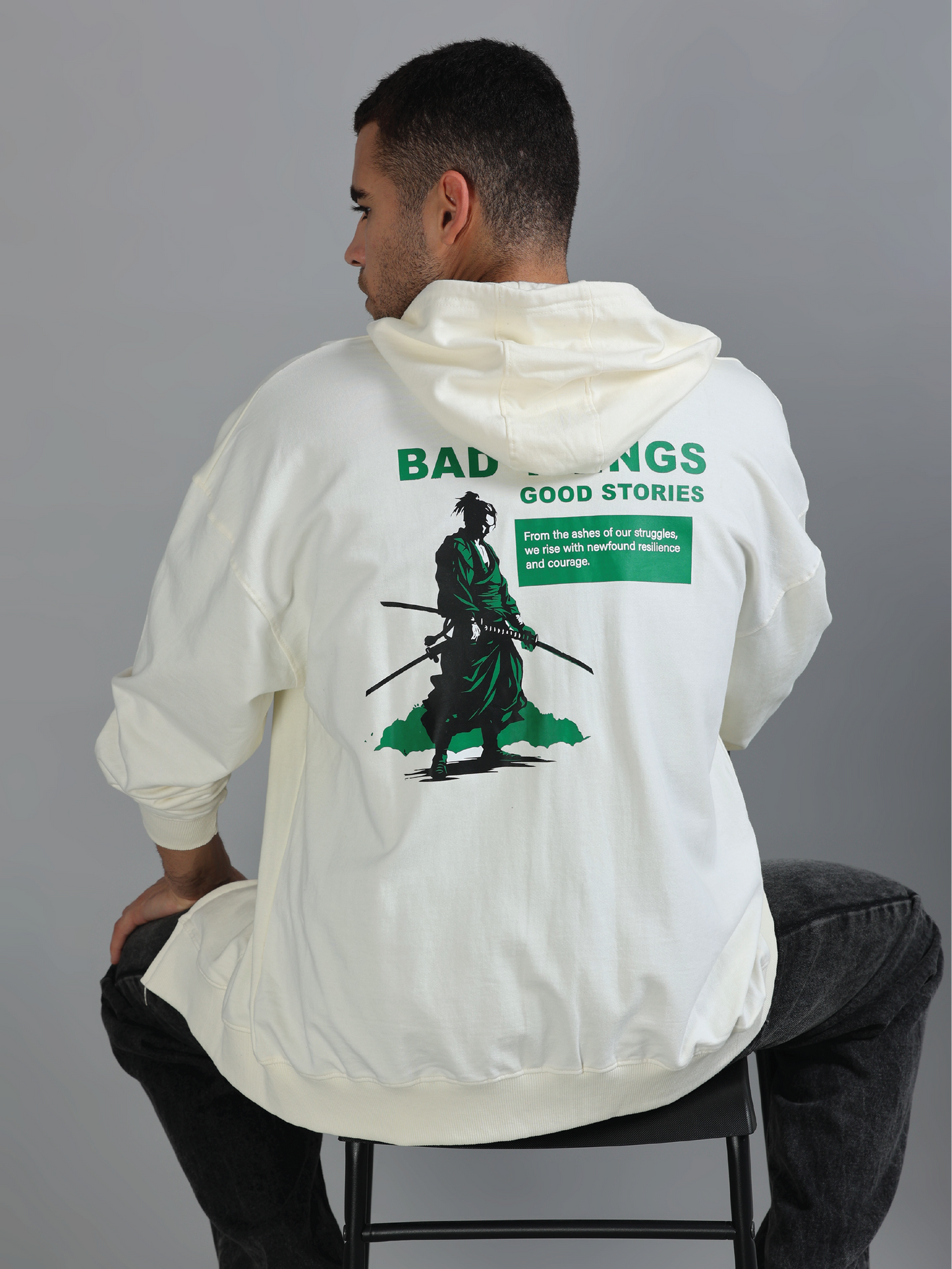 Essential Oversized Hoodie - Bad Things Good Stories