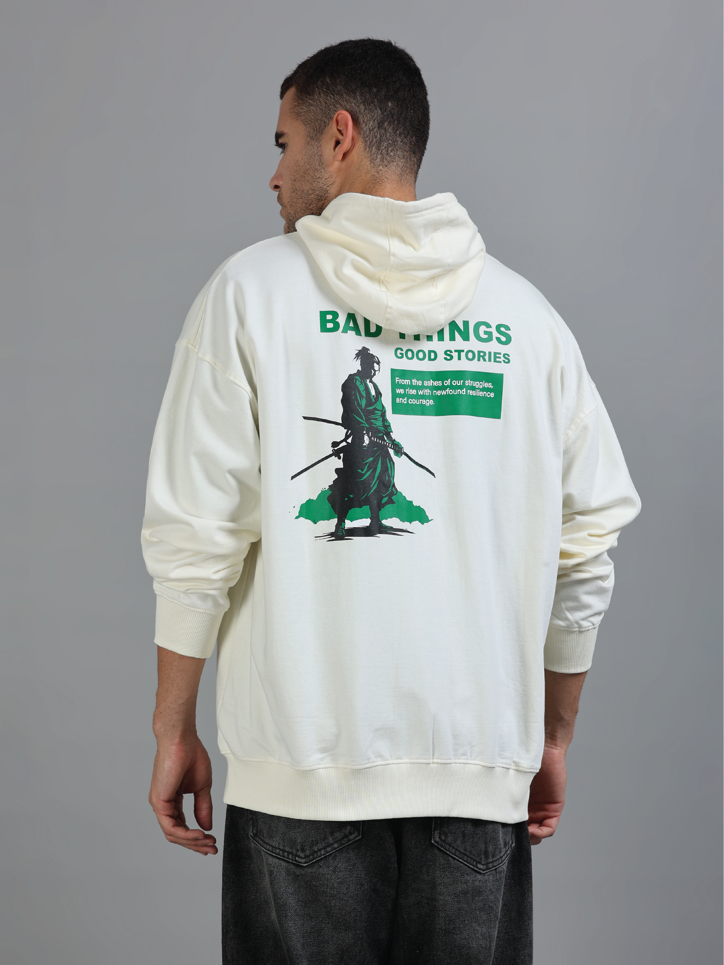 Essential Oversized Hoodie - Bad Things Good Stories
